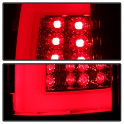 Spyder 00-06 Chevy Suburban 1500/2500 V2 Light Bar LED Tail Lights -Red Clr (ALT-YD-CD00V2-LBLED-RC) 5084163 5084163 Photo - Unmounted