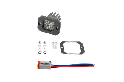 Diode Dynamics Stage Series C1 LED Pod Sport - White Flood Flush RBL Each DD6471S DD6471S User 6