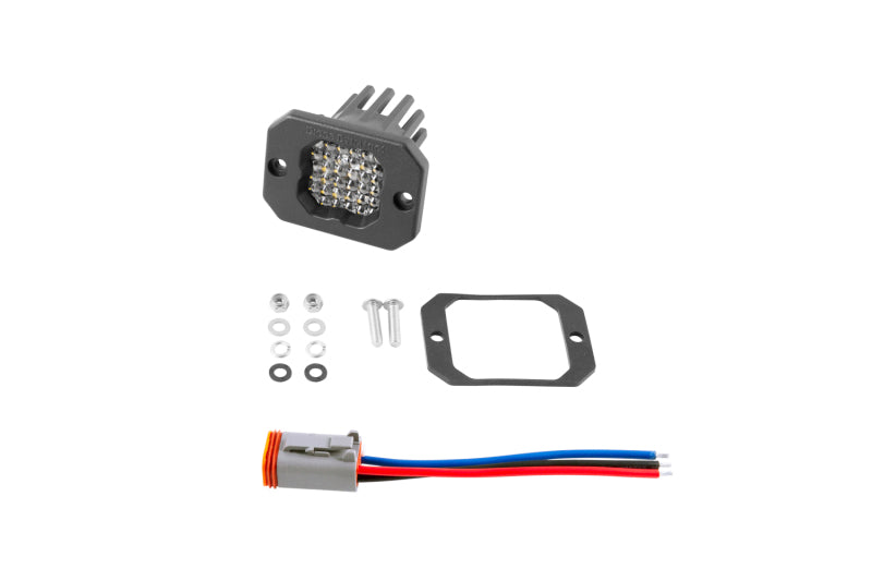 Diode Dynamics Stage Series C1 LED Pod Sport - White Flood Flush RBL Each DD6471S DD6471S User 6