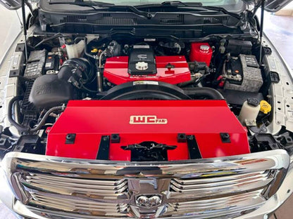 Wehrli 13-18 Cummins Fabricated Aluminum Radiator Cover - Bronze Chrome WCF100546-BC WCF100546-BC User 2