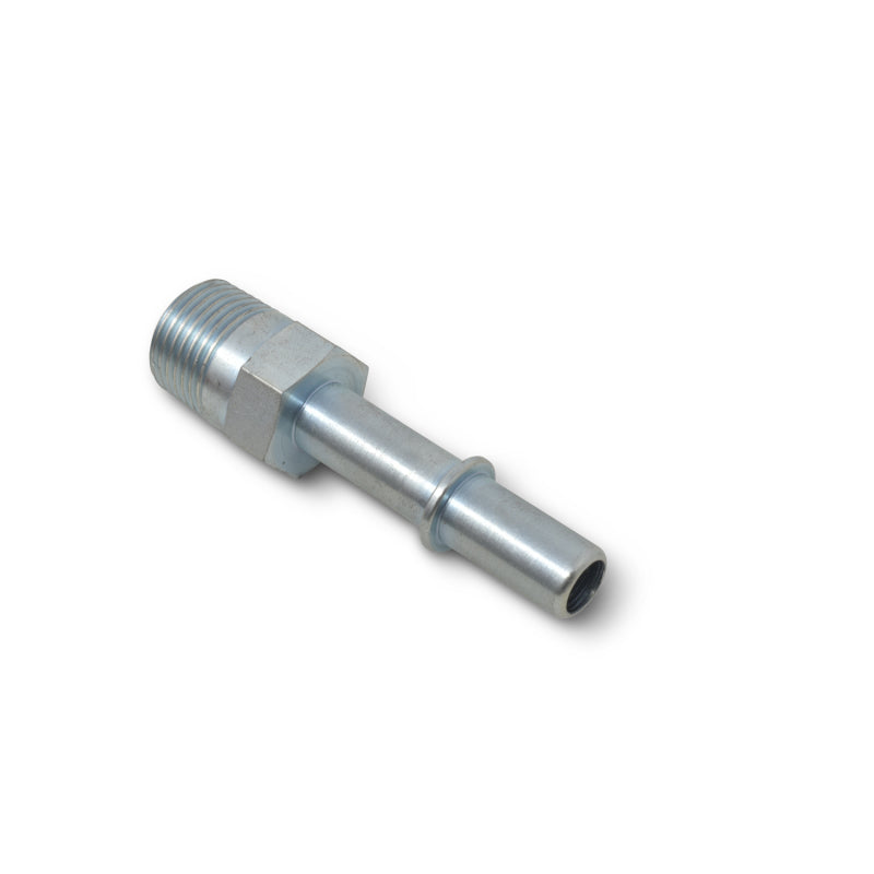 Russell Performance EFI Adapter Fitting 3/8 NPT MALE TO 3/8in SAE Quick Disc Male Zinc 640690 640690 Photo - out of package