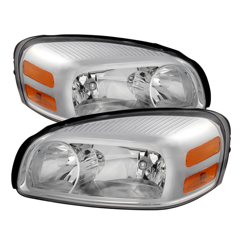 SPYDER Xtune Chevy Uplander 05-09 Headlights -Chrome HD-JH-CUP05-AM-C 9026034 9026034 Photo - Primary
