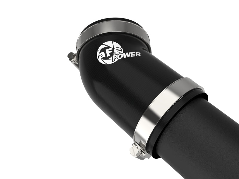aFe 20-23 Ford Explorer ST V6 3.0L (tt) BladeRunner 2-3/4in Aluminum Cold Charge Pipe - Black 46-20659-B 46-20659-B Photo - Close Up