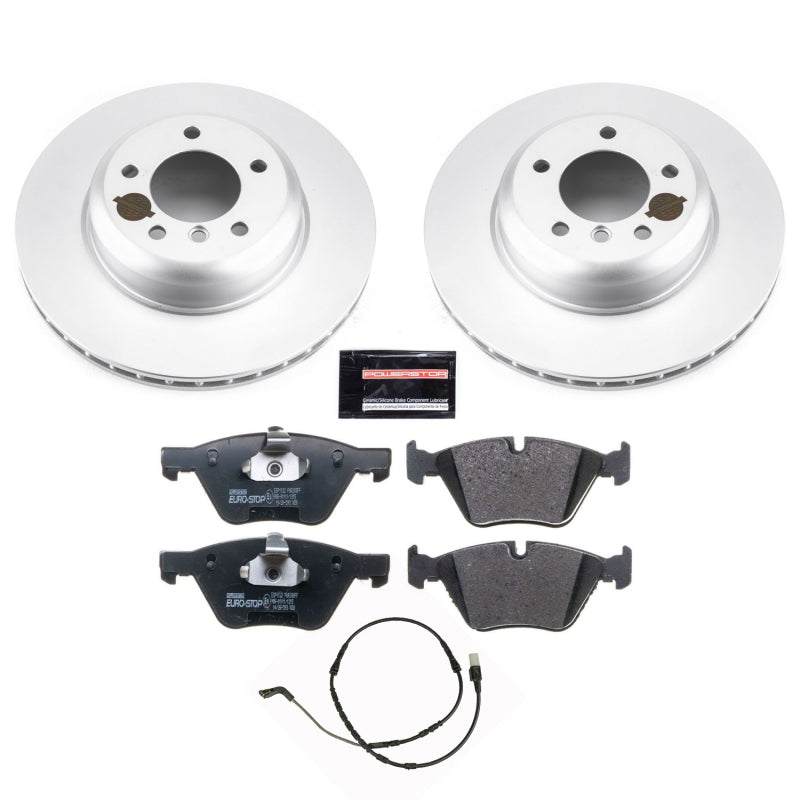 PowerStop Power Stop 09-10 BMW Z4 Front Euro-Stop Brake Kit ESK6578 ESK6578 Photo - Primary