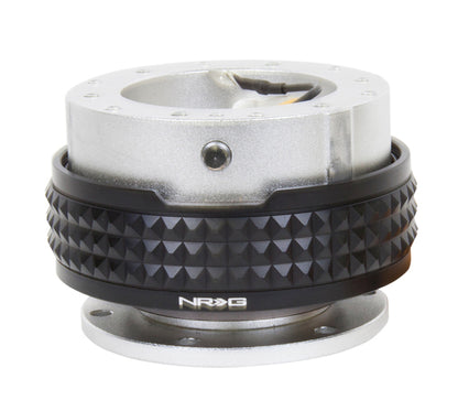 NRG Quick Release Kit - Pyramid Edition - Silver Body / Black Pyramid Ring SRK-210SL/BK SRK-210SL/BK Photo - Primary