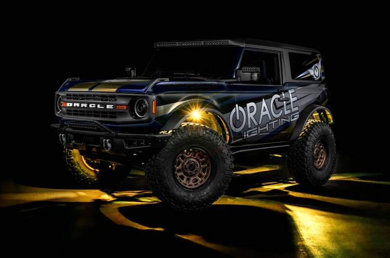 ORACLE Lighting Oracle Underbody  RGB+W Wheel Well Rock Light Kit - 4 PCS - ColorSHIFT 5895-339 5895-339 Photo - lifestyle view