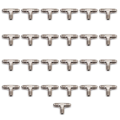 Russell Performance -3 AN to 1/8in NPT Flare to Pipe Tee Fitting (25 pcs.) 661069 661069 Photo - Unmounted