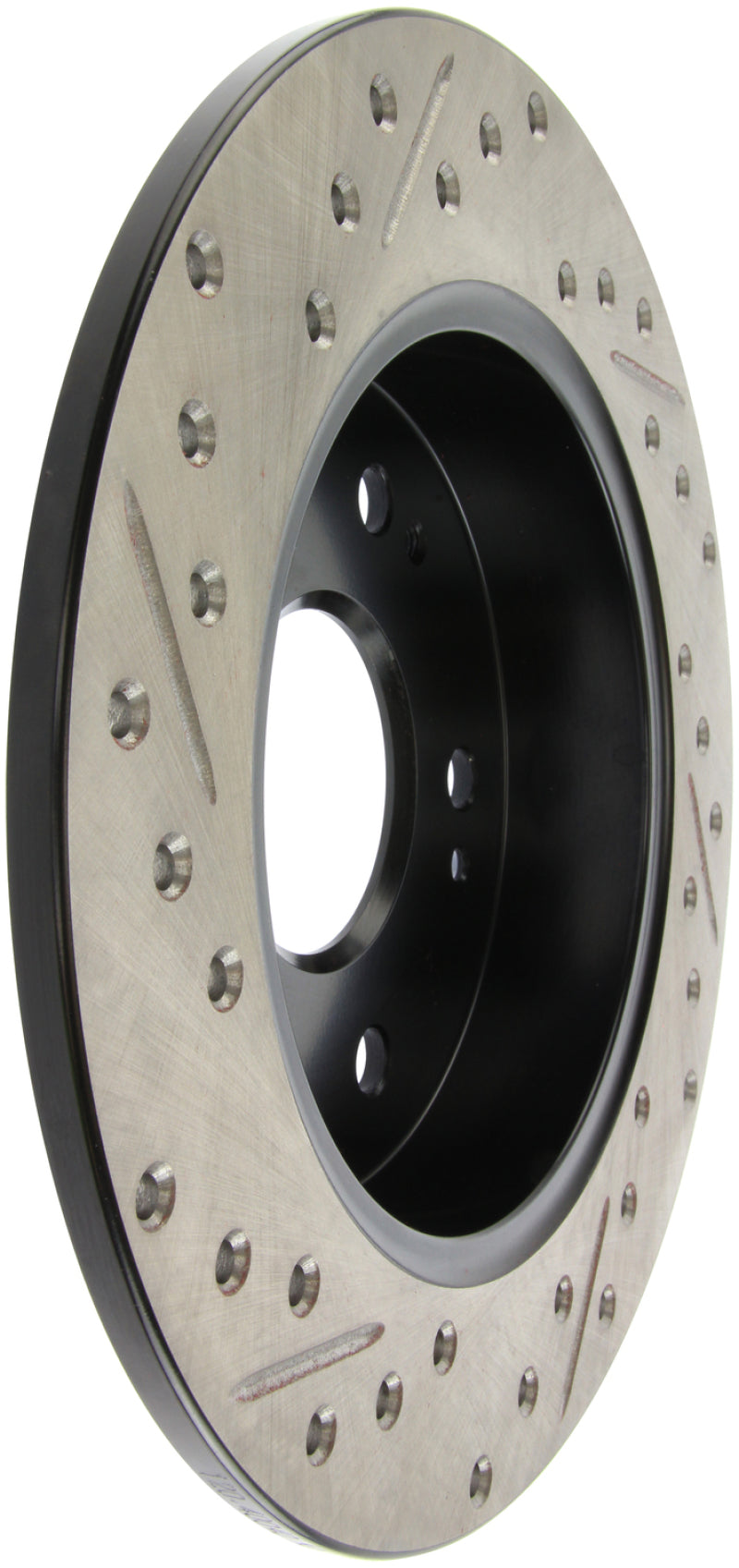 StopTech Sport Drilled/Slotted Brake Rotor; Rear Left 127.40040L Photo - Primary