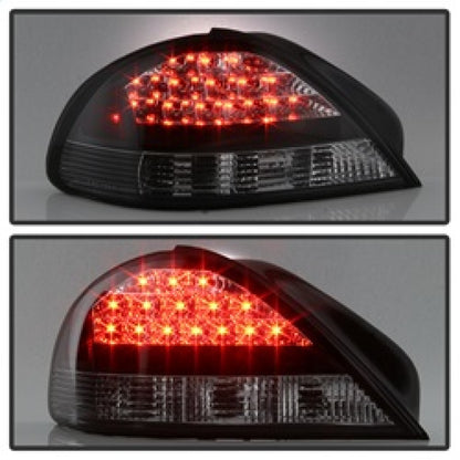 Spyder Pontiac Grand AM 99-05 LED Tail Lights Black ALT-YD-PGAM99-LED-BK 5007117 5007117 Photo - Unmounted