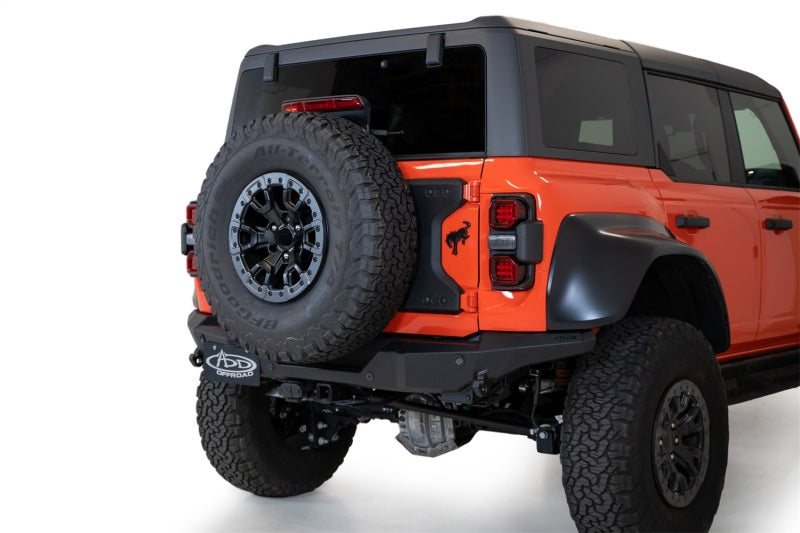 Addictive Desert Designs 22-23 Ford Bronco Raptor Rock Fighter Rear Bumper R26012NA0103 R26012NA0103 Photo - Mounted
