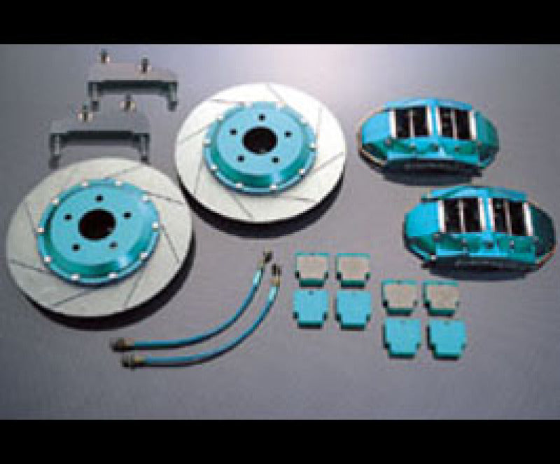 Project Mu Forged Slim Front Caliper Kit Acura Integra Type R (DC5) 4POT 4PAD 332x28mm Rotor FS44S-H108 FS44S-H108 User 1