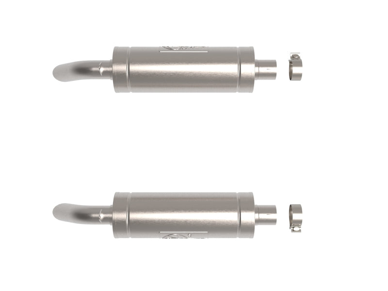 aFe 02-08 Mercedes-Benz G500 L6-3.0L (tt) Vulcan Series 2.5in 304 SS  Cat-Back Exhaust System 49-36501 49-36501 Photo - Unmounted