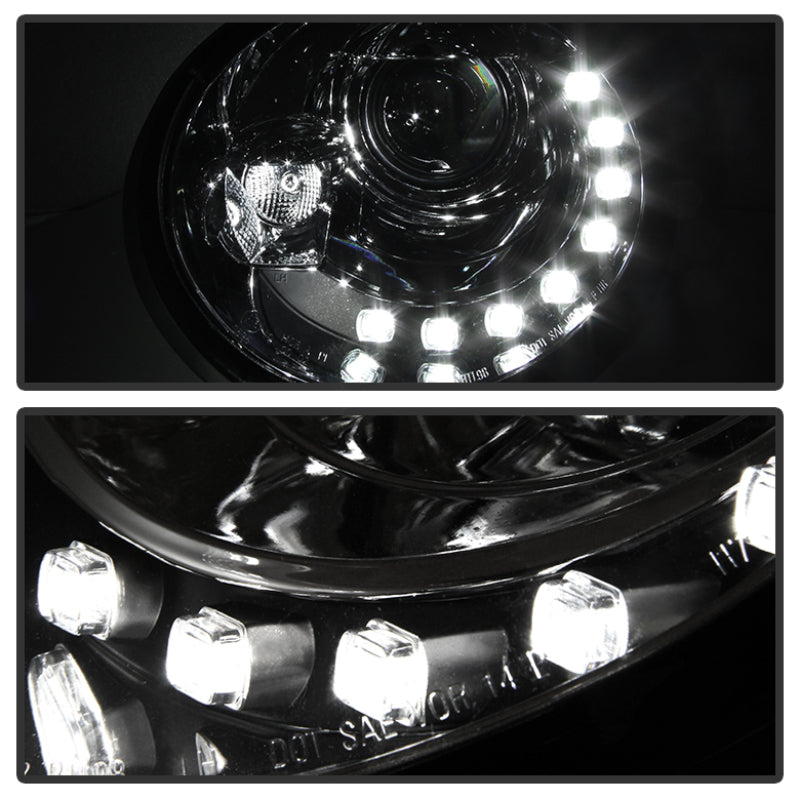 Spyder Volkswagen Beetle 1998-2005 Projector Headlights DRL Chrome PRO-YD-VB98-DRL-C 5080554 5080554 User 1