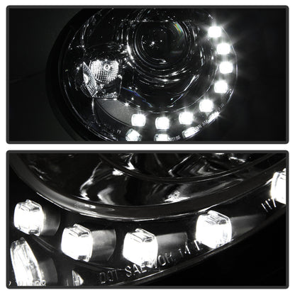 Spyder Volkswagen Beetle 1998-2005 Projector Headlights DRL Chrome PRO-YD-VB98-DRL-C 5080554 5080554 User 1