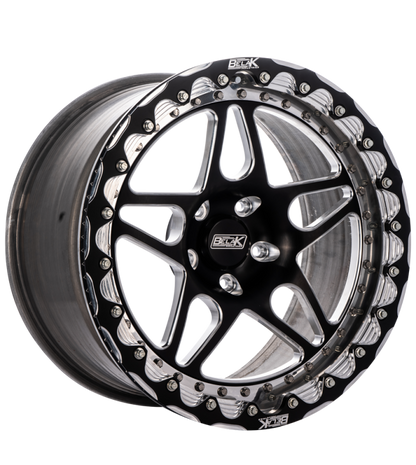 Belak Wheels Belak 18x12 / 8.75in BS / 5x4.75BP / High Pad / Series 3 Wheel - Single Beadlock 18125475S38BS-SBL 18125475S38BS-SBL Photo - Primary