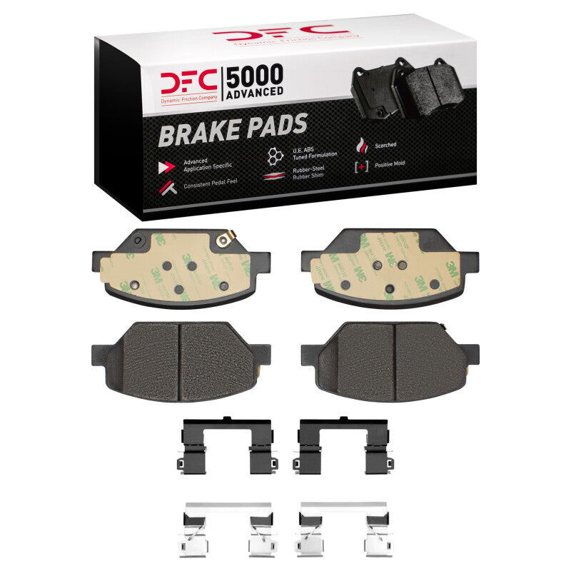 DFC DFC 5000 Advanced Ceramic Brake Pads Brakes, Rotors & Pads Brake Pads - OE main image