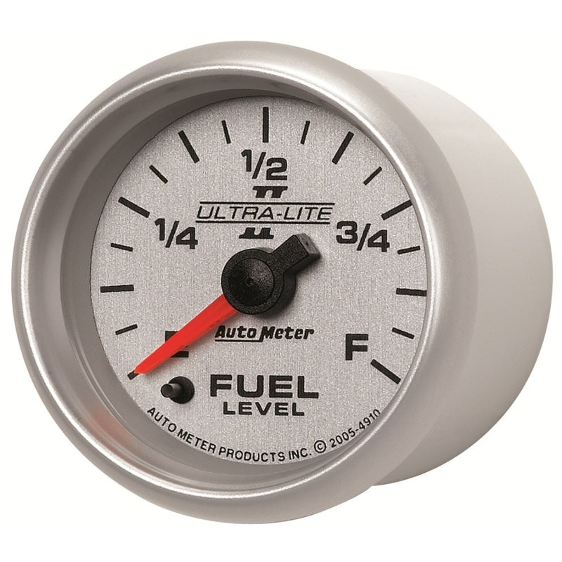 Autometer 2-1/16" Fuel Level, Programmable 0-280 ?, Stepper Motor, Ultra-Lite II 4910 User 2