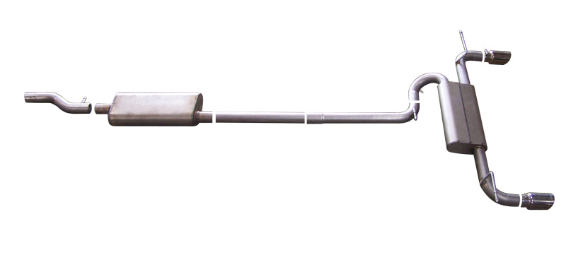 Gibson 07-14 Ford Edge SE 3.5L 2.5in Cat-Back Dual Split Exhaust - Aluminized 319630 319630 Photo - Primary