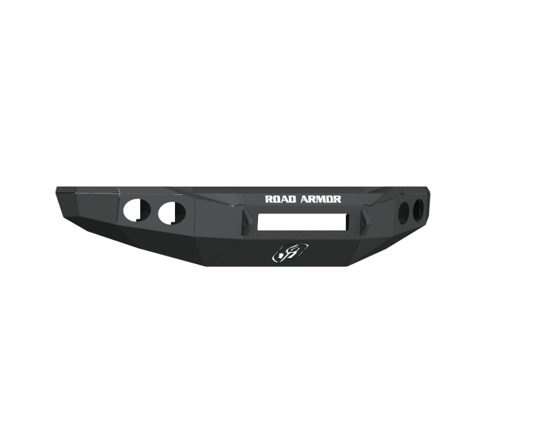 Road Armor 19-20 Chevy 4500HD/5500HD Stealth Front Non-Winch Bumper w/Round Light Ports - Tex Blk 3194FR0B-NW 3194FR0B-NW Photo - Primary