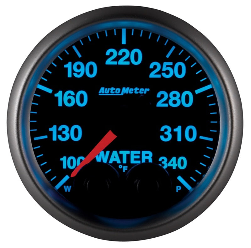 Autometer Gauge, Water Temp, 2 1/16", 340 Deg. F, Stepper Motor w/Peak & Warn 5655 User 2