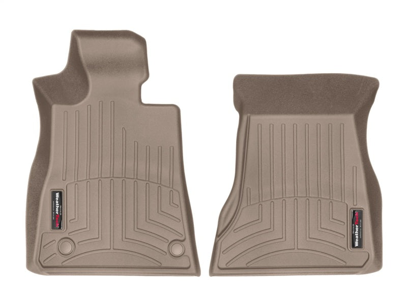 WeatherTech WT FloorLiner - Front - Tan Floor Mats Floor Mats - Rubber main image