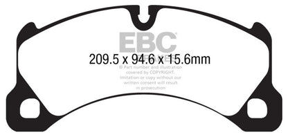 EBC Disc Brake Pad Set DP42162R Photo - Primary