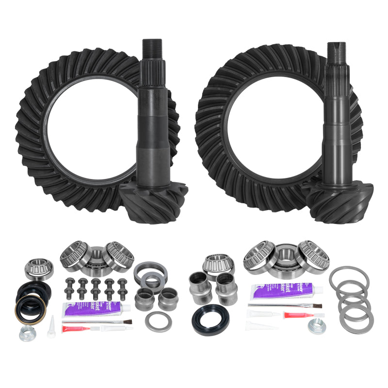 Yukon Gear & Axle Yukon Ring & Pinion Gear Kit Front & Rear for Toyota 8.4/8IFS Diff (w/o Factory Locker) 4.88 Ratio YGKT005-488-4 YGKT005-488-4 Photo - Primary