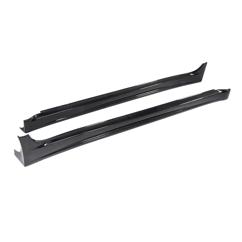 Seibon 08-10 Mitsubishi Evo X Carbon Fiber Side Skirts SS0809MITEVOX-VR Photo - Primary