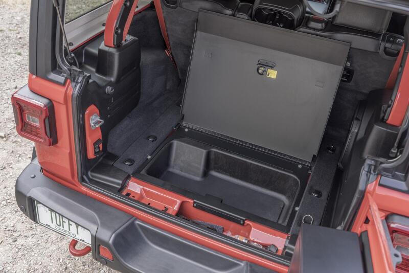 Tuffy Products Tuffy Jl Locking Cubby Cover- Blk 2019+ Jl Wrangler 358-01 358-01 Photo - Close Up