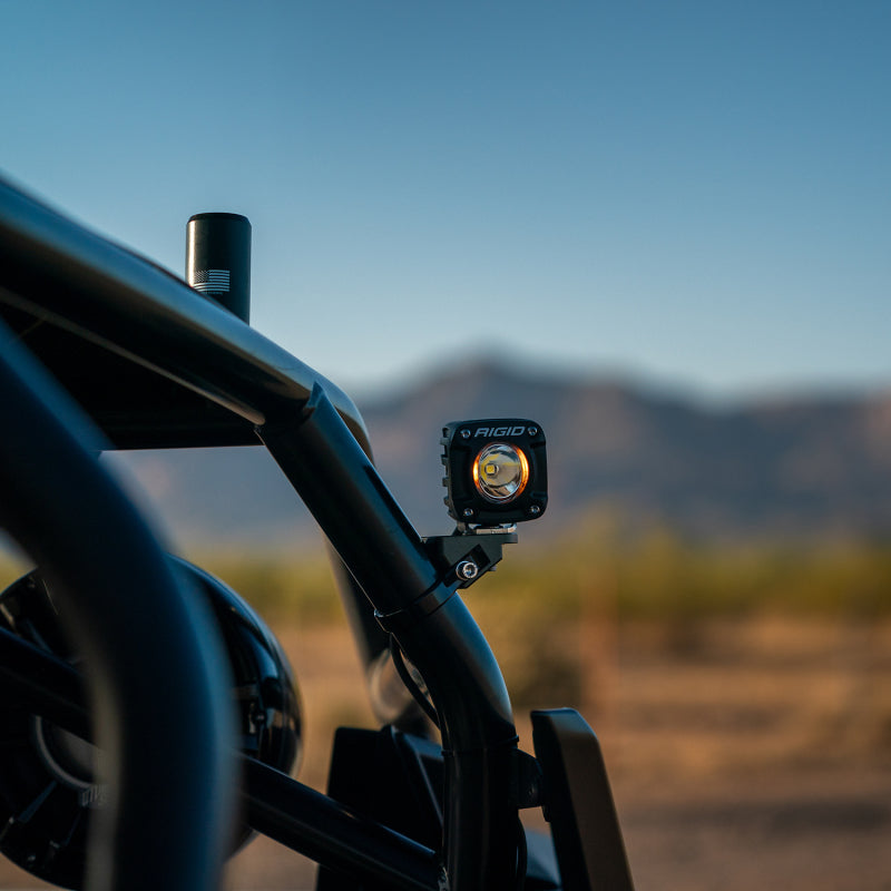 Rigid Industries Side-by-Side Revolve A-Pillar Light Kit 41650 41650 Photo - Mounted