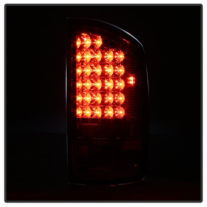 Spyder Dodge Ram 02-06 1500/Ram 2500/3500 03-06 LED Style Tail Lights Smoke ALT-YD-DRAM02-LED-SM 5002594 5002594 Photo - Unmounted
