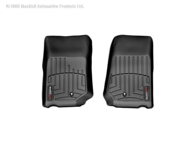 WeatherTech 07+ Jeep Wrangler Front FloorLiner - Black 441051 Photo - Primary