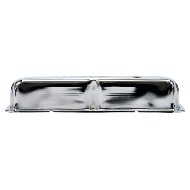 Edelbrock Valve Cover, Signature Series, Ford, 1958-1976 FE V8, Chrome 4462 Photo - Unmounted