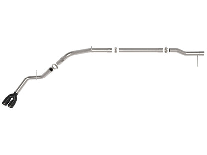 aFe Rebel XD Series 3 IN 304SS DPF-Back 23-24 GM Trucks L6-3.0L (td) LZ0- Dual Black Tip 49-34145-B 49-34145-B Photo - Unmounted