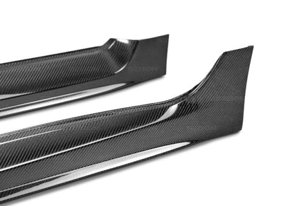 Seibon Carbon Fiber Side Skirts For 2015-2021 Subaru WRX/STi SS15SBIMP-OE Photo - Primary