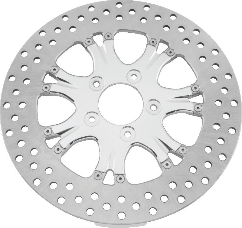 Performance Machine Disc/Carr 11.5 Heathen Rr - Chrome 0133-1523HEAS-CH 0133-1523HEAS-CH Photo - Primary
