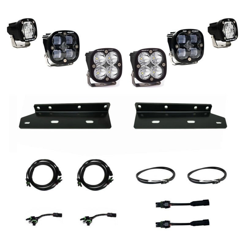 Baja Designs 2021+ Ford Raptor Aftermarket Pro Fog Pocket SAE Kit 448055 448055 User 1
