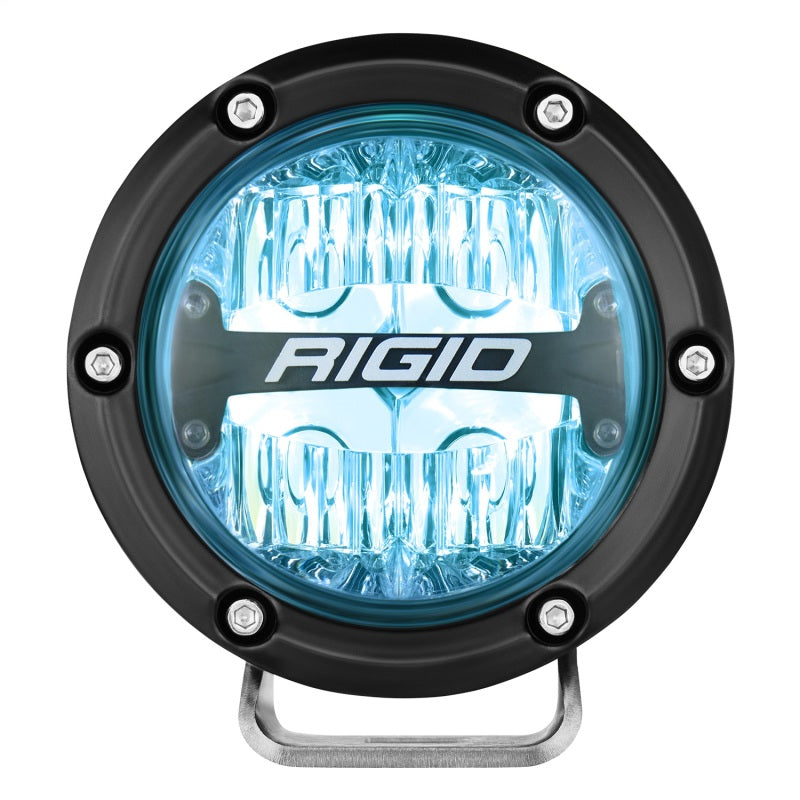Rigid Industries 360-Series 4in LED Off-Road Drive Beam - RGBW (Pair) 36401 36401 Photo - Unmounted