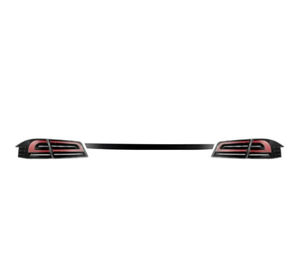 AlphaRex 12-21 Tesla Model S LUXX-Series LED Tail Lights - Black/Red 601130 601130 User 2