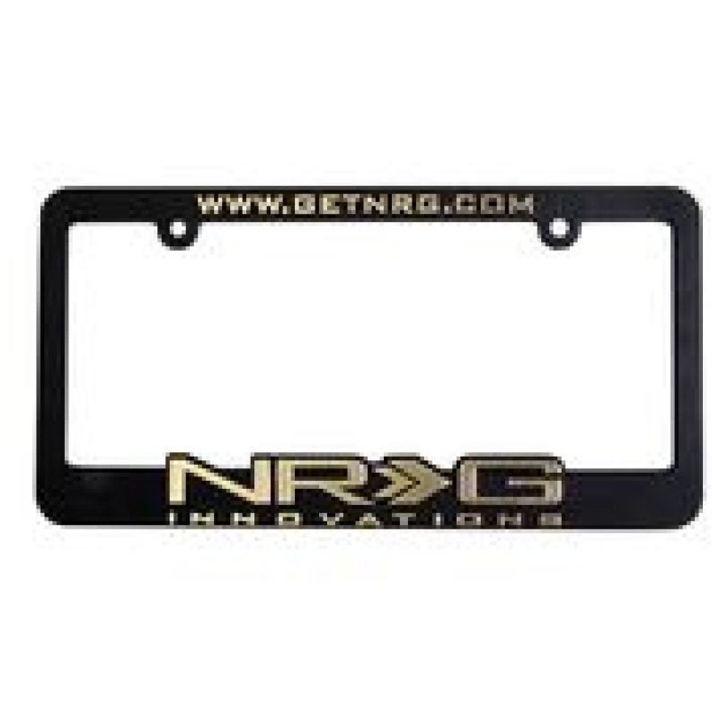 NRG License Plate Frame Gold LPF-101 User 1