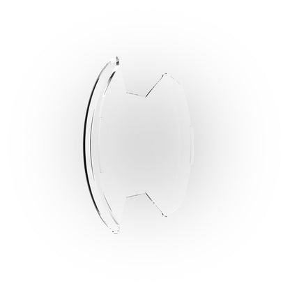 KC HiLiTES SlimLite 8in. LED Light Shield (Shield Only) - Clear 5207 5207 User 2