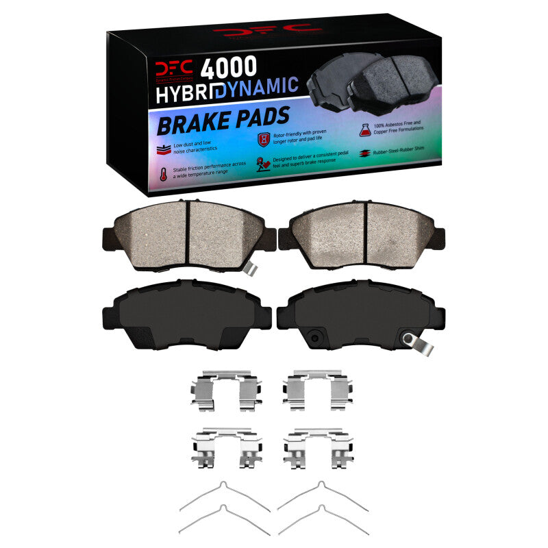 DFC DFC 4000 HybriDynamic Brake Pads Brakes, Rotors & Pads Brake Pads - OE main image