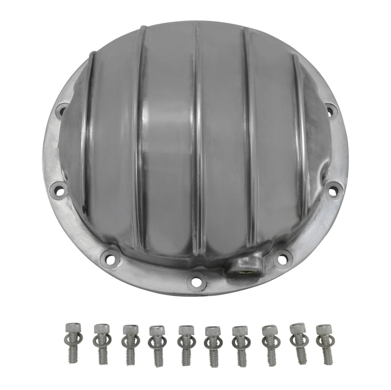 Yukon Gear & Axle Yukon Gear Polished Aluminum Cover For 8.6in / 8.2in and 8.5in GM Rear YP C2-GM8.5-R YP C2-GM8.5-R Photo - Primary
