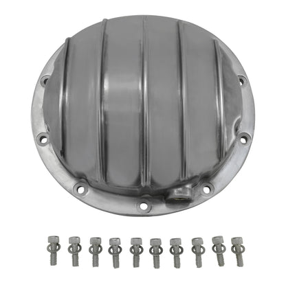 Yukon Gear & Axle Yukon Gear Polished Aluminum Cover For 8.6in / 8.2in and 8.5in GM Rear YP C2-GM8.5-R YP C2-GM8.5-R Photo - Primary