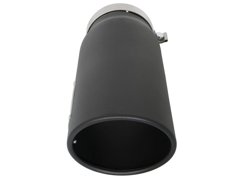 aFe MACH Force-Xp 3in 409 Stainless Steel Exhaust Tip Black - 5 in x 6Out 49T50601-B15 Photo - Unmounted
