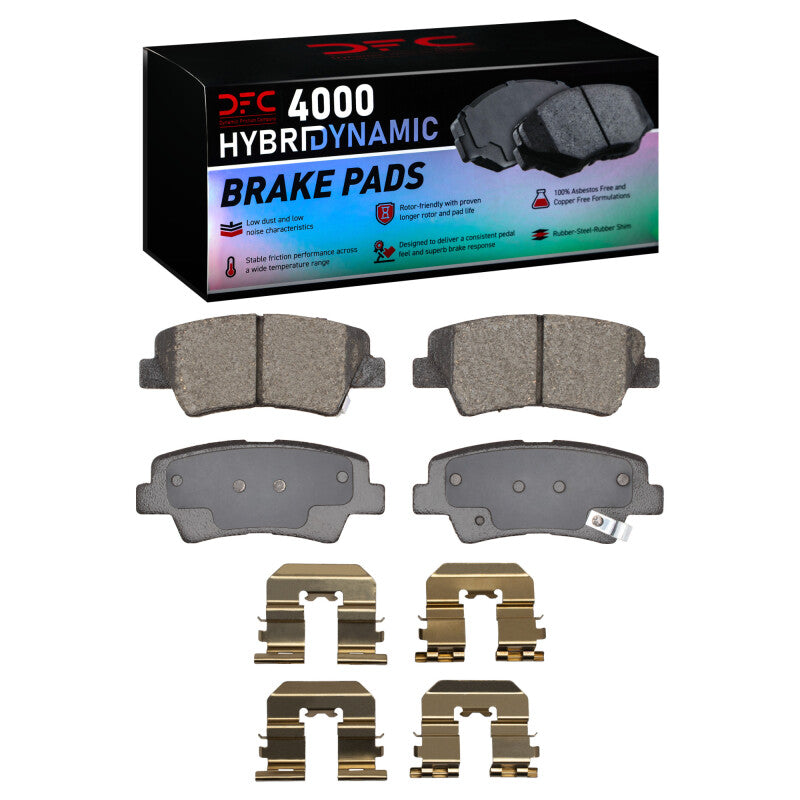 DFC DFC 4000 HybriDynamic Brake Pads Brakes, Rotors & Pads Brake Pads - OE main image