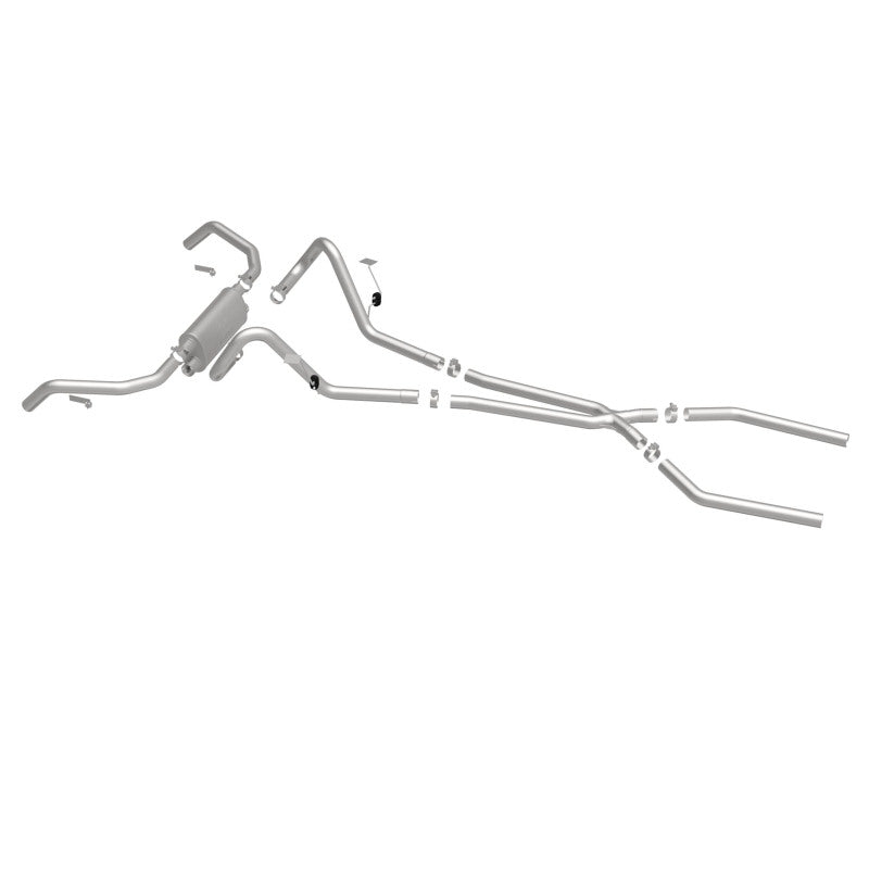 MagnaFlow Street Series Crossmember-Back Performance Exhaust System 15895 360 Degree Image Set