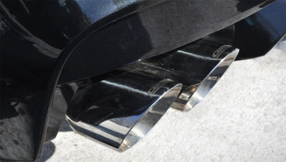 Corsa Performance 12-15 BMW M6 F12 / F13 / F06 Polished Sport Axle-Back Exhaust 14929 Photo - Mounted