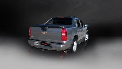 Corsa Performance 07-08 Chevrolet Suburban 1500 5.3L V8 Polished Sport Cat-Back Exhaust 14246 Photo - Mounted