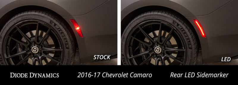 Diode Dynamics 16-21 Chevrolet Camaro LED Sidemarkers - Amber/ - Red (set) DD5062 DD5062 User 7